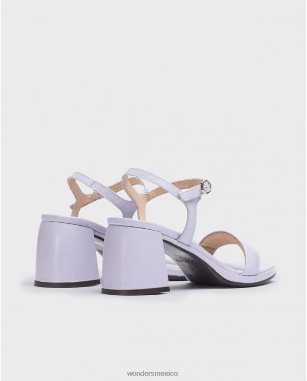 Wonders sandalia río lavanda violeta calzado mujer 022RR229