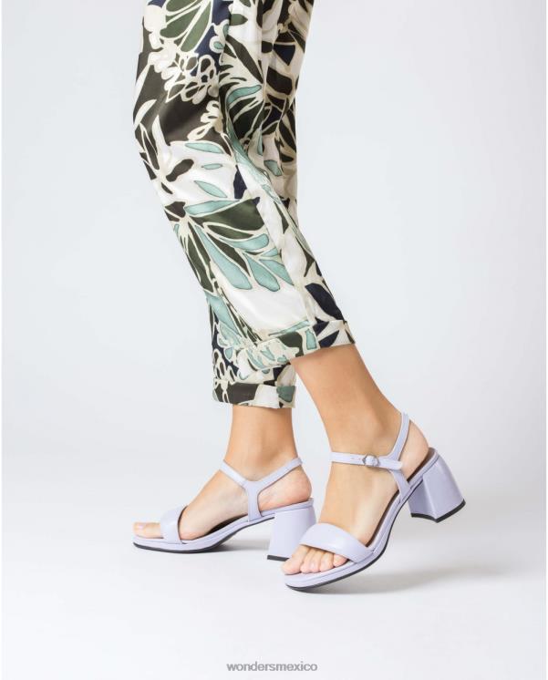 Wonders sandalia río lavanda violeta calzado mujer 022RR229