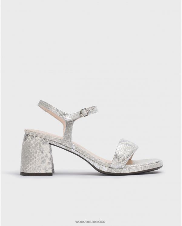 Wonders sandalia río plata plata calzado mujer 022RR4