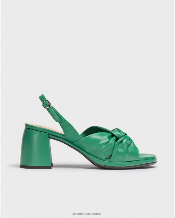 Wonders sandalia salvaje verde jade calzado mujer 022RR82