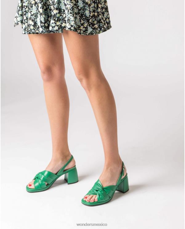 Wonders sandalia salvaje verde jade calzado mujer 022RR82