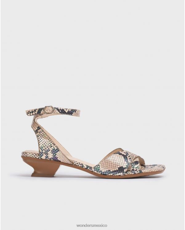 Wonders sandalia serpiente de arena mamy calzado mujer 022RR265