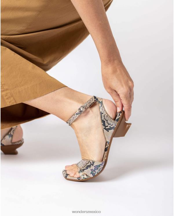 Wonders sandalia serpiente de arena mamy calzado mujer 022RR265