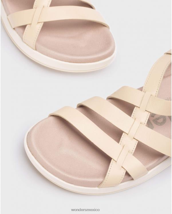 Wonders sandalia toni beige natural calzado mujer 022RR19