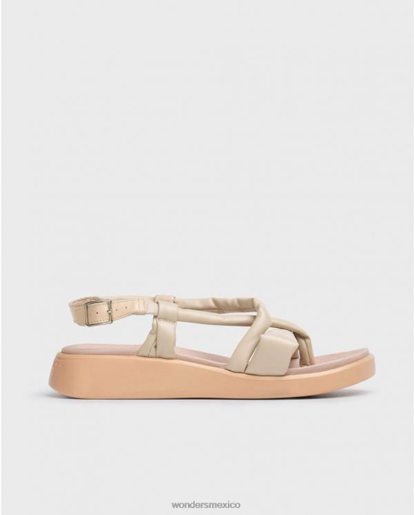 Wonders sandalia tubo natural calzado mujer 022RR21
