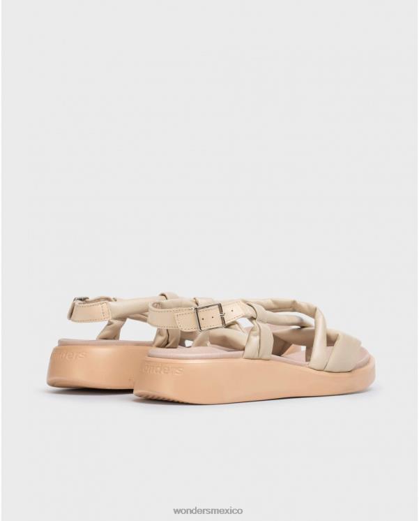 Wonders sandalia tubo natural calzado mujer 022RR21