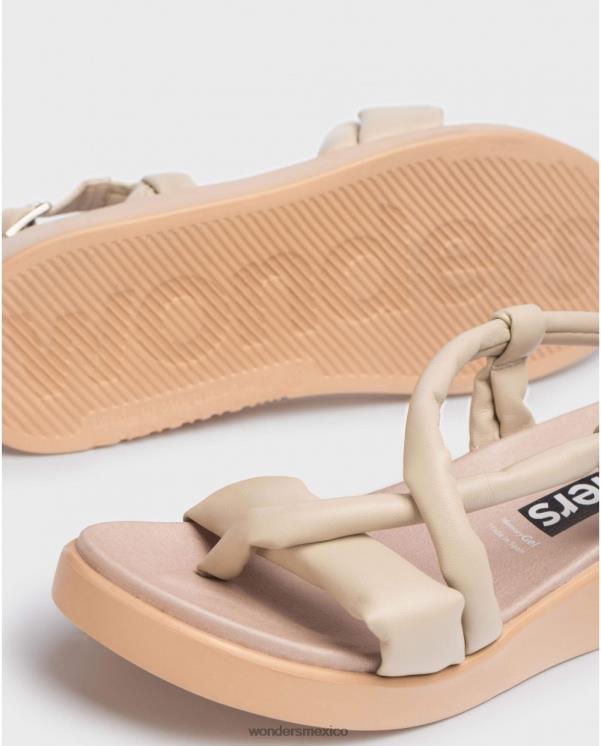 Wonders sandalia tubo natural calzado mujer 022RR21