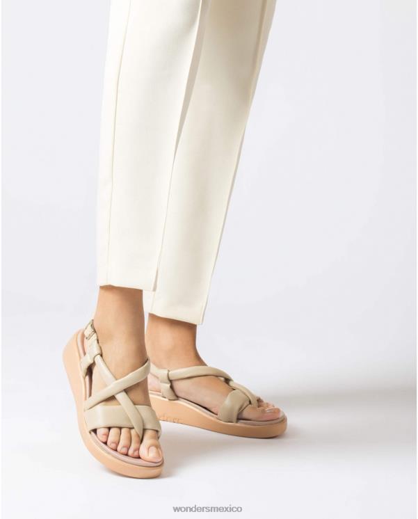 Wonders sandalia tubo natural calzado mujer 022RR21