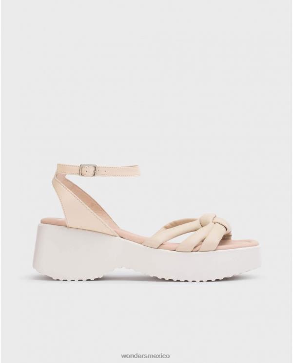 Wonders sandalia vega beige natural calzado mujer 022RR254