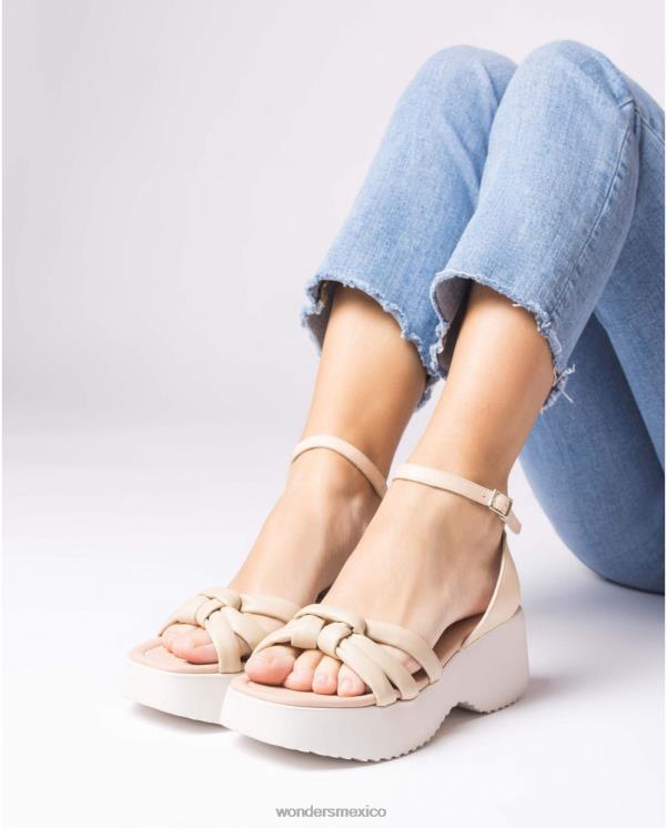 Wonders sandalia vega beige natural calzado mujer 022RR254
