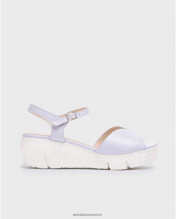Wonders sandalia violeta lavanda calzado mujer 022RR250