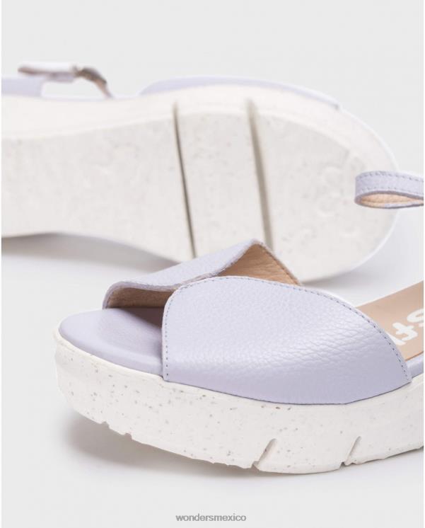Wonders sandalia violeta lavanda calzado mujer 022RR250
