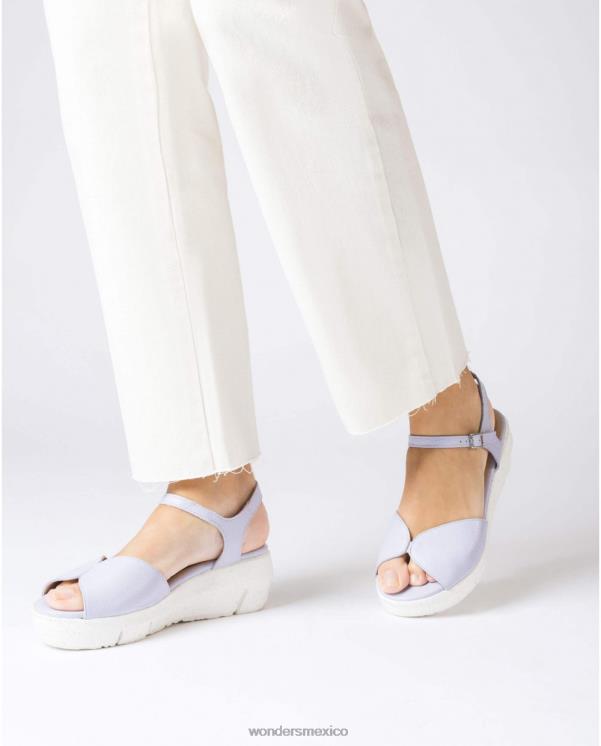 Wonders sandalia violeta lavanda calzado mujer 022RR250