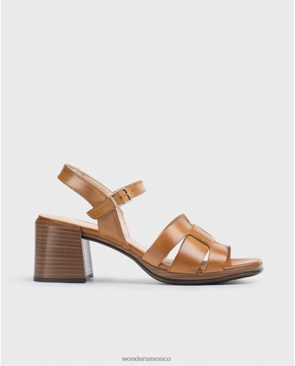 Wonders sandalias marrones conac dop calzado mujer 022RR326