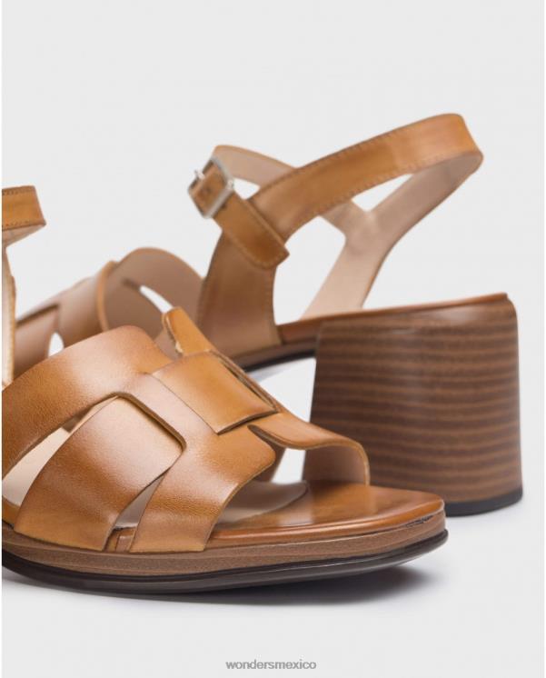 Wonders sandalias marrones conac dop calzado mujer 022RR326