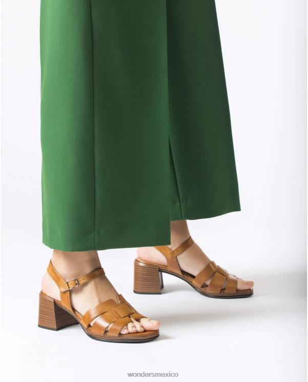 Wonders sandalias marrones conac dop calzado mujer 022RR326