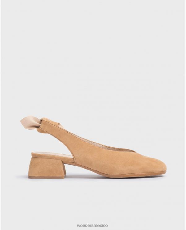 Wonders zapato audrey marrón arena calzado mujer 022RR216