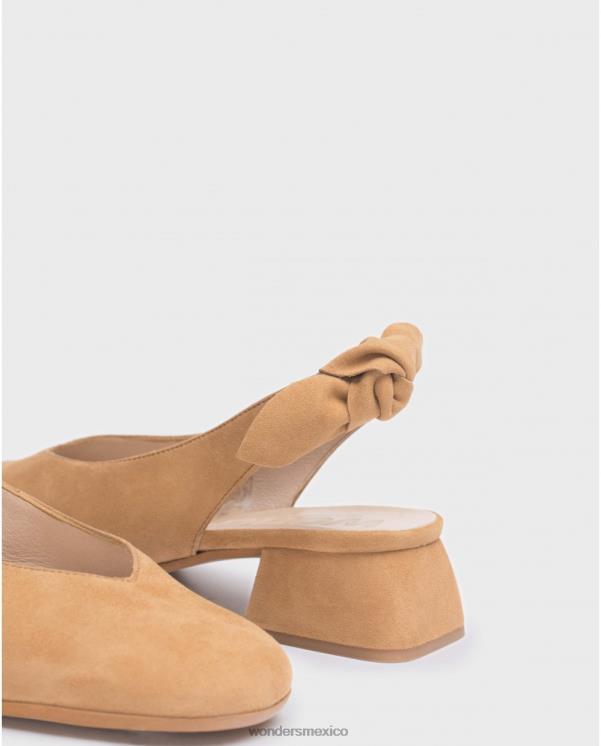 Wonders zapato audrey marrón arena calzado mujer 022RR216