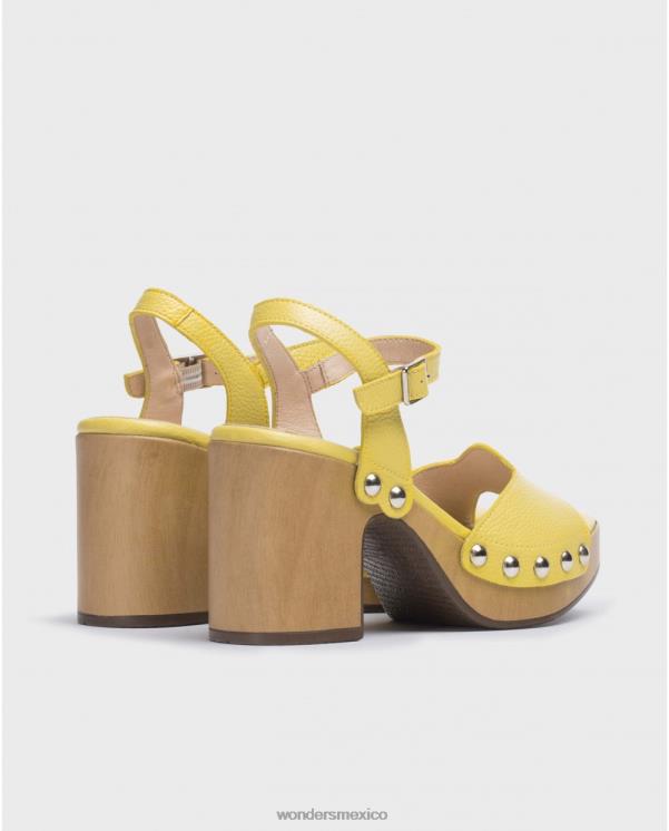 Wonders zapato lexi amarillo lima calzado mujer 022RR23