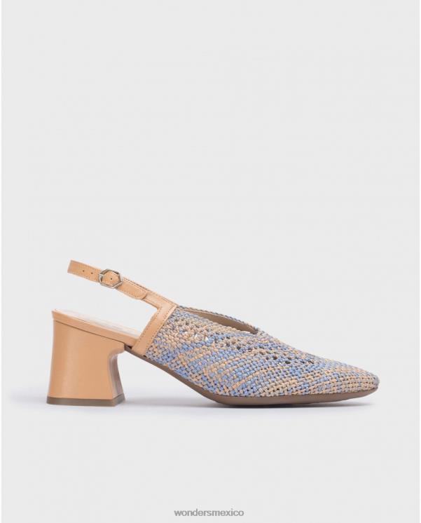 Wonders zapato lexi azul/negro arena calzado mujer 022RR143