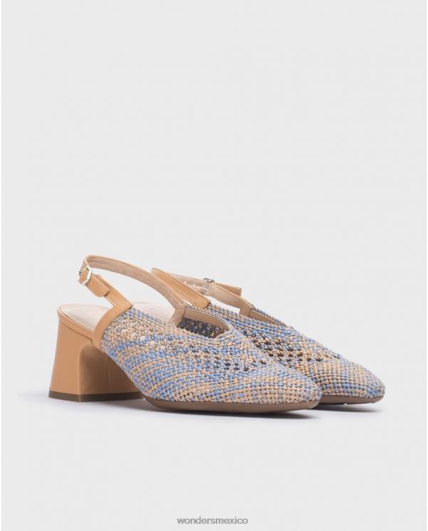Wonders zapato lexi azul/negro arena calzado mujer 022RR143