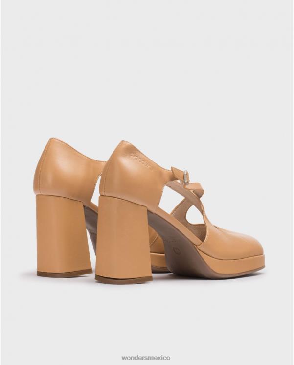 Wonders zapato lexi negro arena calzado mujer 022RR114