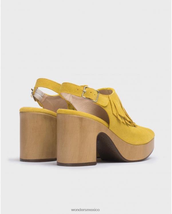 Wonders zapato vaiana lima amarillo calzado mujer 022RR210