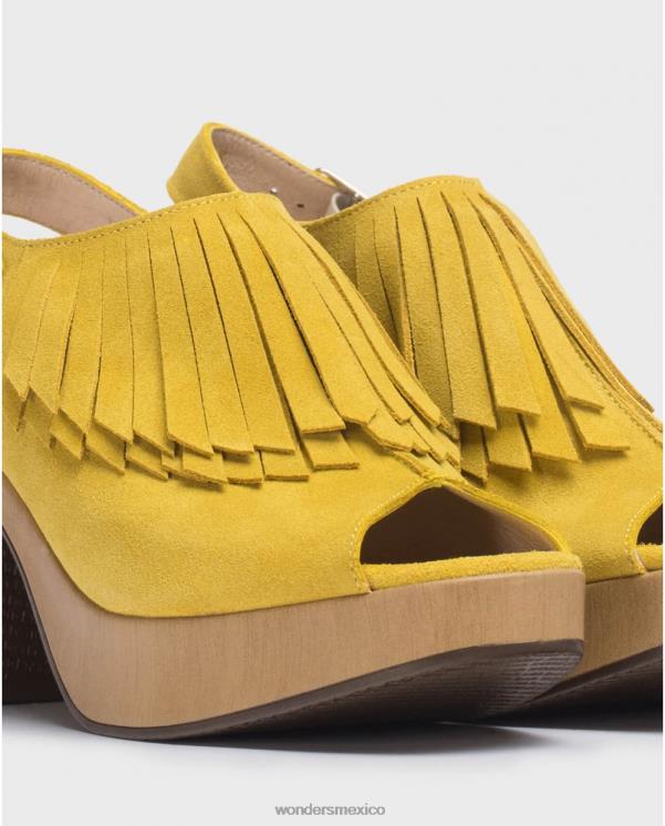 Wonders zapato vaiana lima amarillo calzado mujer 022RR210