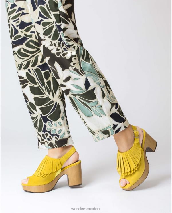 Wonders zapato vaiana lima amarillo calzado mujer 022RR210