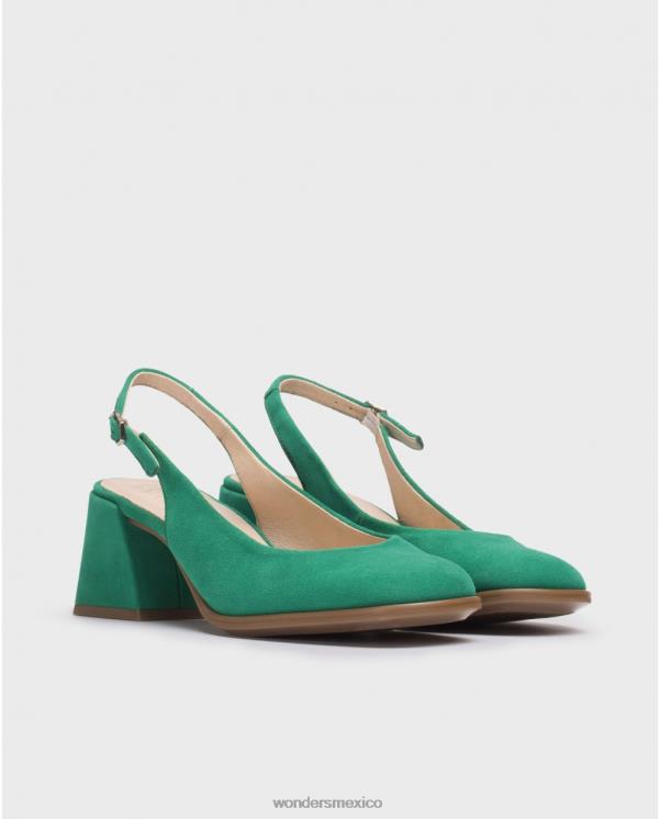 Wonders zapatos adele verde jade calzado mujer 022RR99