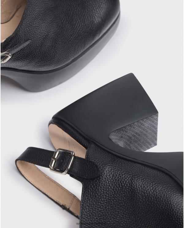 Wonders zapatos alaska negro negro calzado mujer 022RR152