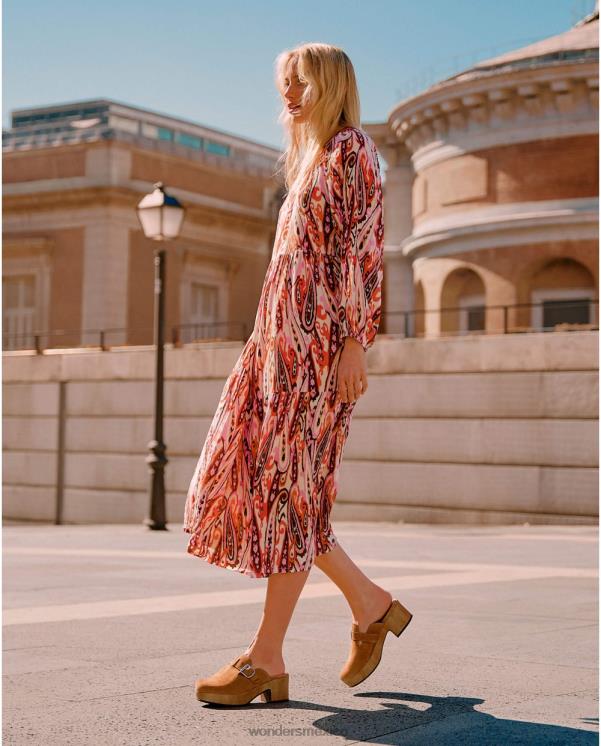 Wonders zueco mara marrón arena calzado mujer 022RR214