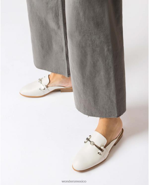 Wonders zueco qatar blanco roto calzado mujer 022RR268