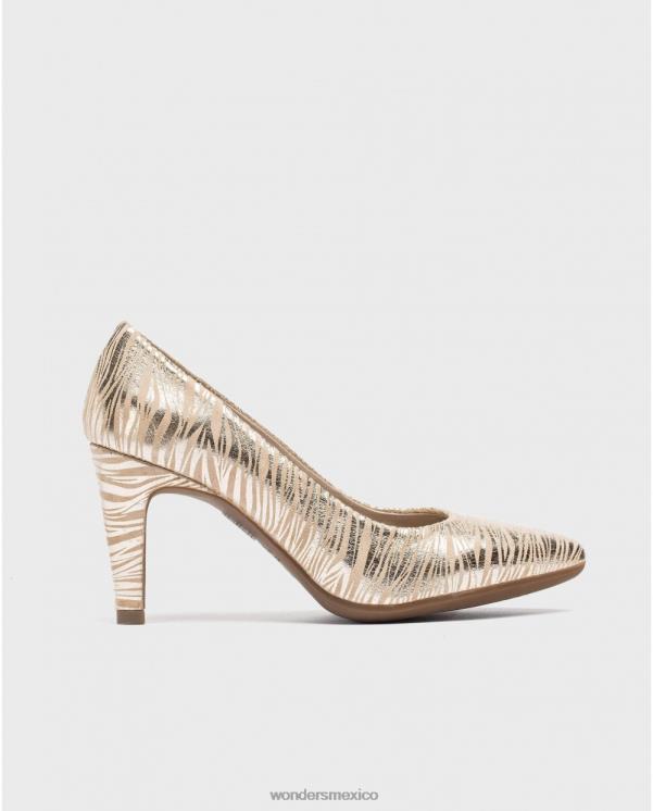 Wonders bomba de zapato marrón arena calzado mujer 022RR63