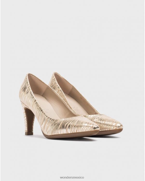 Wonders bomba de zapato marrón arena calzado mujer 022RR63