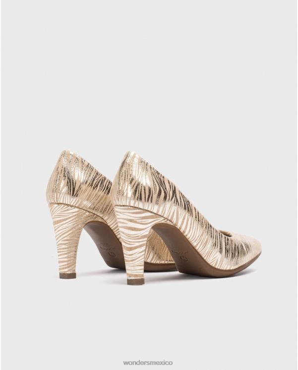 Wonders bomba de zapato marrón arena calzado mujer 022RR63