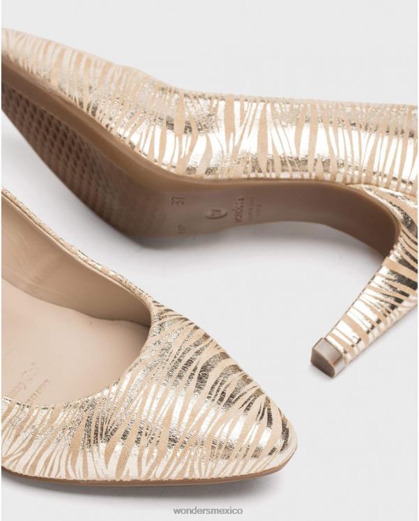 Wonders bomba de zapato marrón arena calzado mujer 022RR63