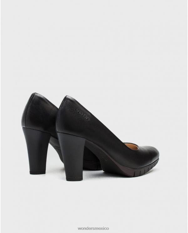 Wonders zapato negro macy negro calzado mujer 022RR300