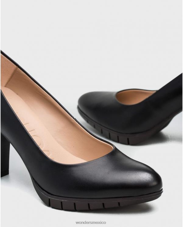 Wonders zapato negro macy negro calzado mujer 022RR300