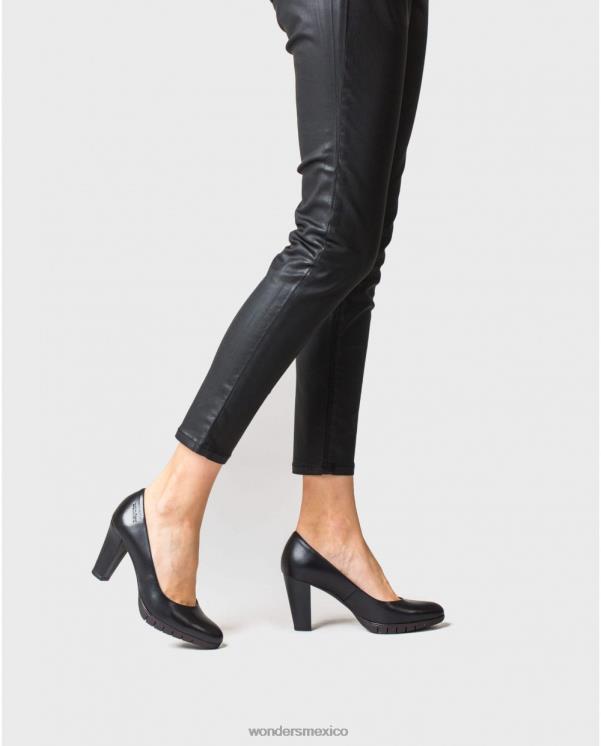 Wonders zapato negro macy negro calzado mujer 022RR300