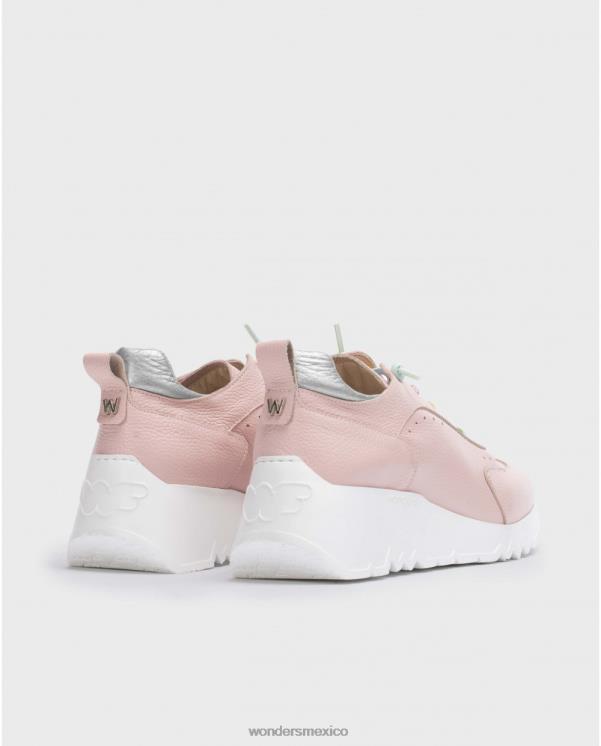 Wonders Sneaker ros/pl rosa-plata menta calzado mujer 022RR173