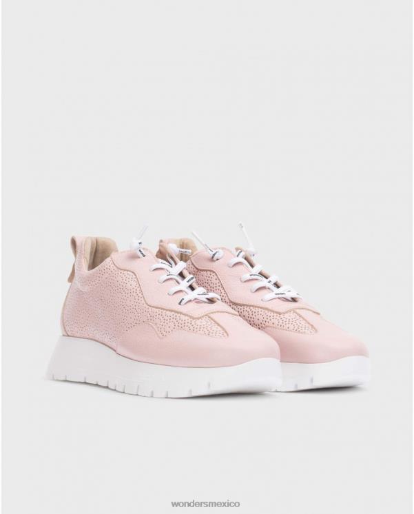 Wonders rosa zapatilla estrella rosa calzado mujer 022RR156