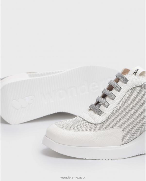 Wonders zapatilla arcoiris blanca off/gri/pl calzado mujer 022RR130