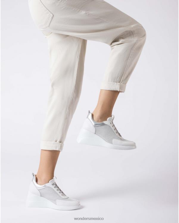 Wonders zapatilla arcoiris blanca off/gri/pl calzado mujer 022RR130