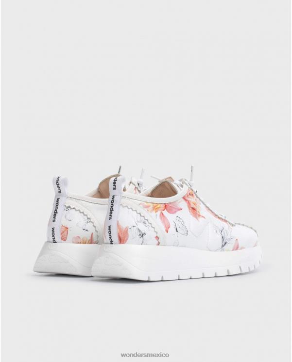 Wonders zapatilla estrella blanca calzado mujer 022RR158