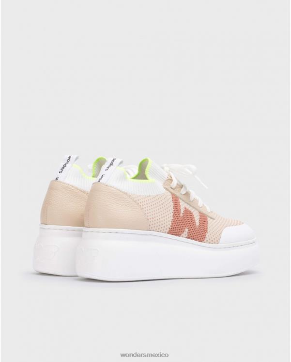 Wonders zapatilla kiwi marrón natural calzado mujer 022RR92