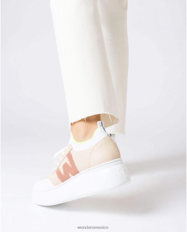 Wonders zapatilla kiwi marrón natural calzado mujer 022RR92