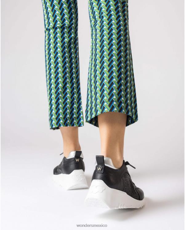 Wonders zapatilla neg/pa negra calzado mujer 022RR202