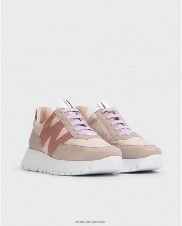 Wonders zapatilla odisei taupe/blan brown calzado mujer 022RR249