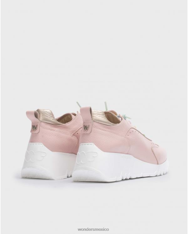 Wonders zapatilla rosa menta ros/pt calzado mujer 022RR171